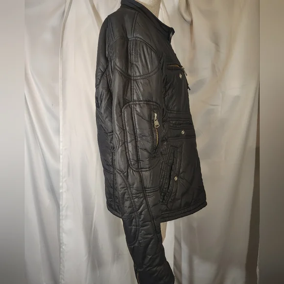 Diesel Light Weight Jacket, Nordstrom's Women ,ZipUp, Black, Zip Pckts, XXL - Picture 5 of 16